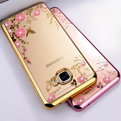 Case For Samsung S10e S9 S8 S7 S6 A3 A5 A8 J3 J5 J6 Glitter Silicone Phone Cover • £2.45