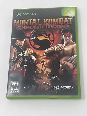 X Box Black Label  Mortal Combat Shaolion Monks   Complete • $25.50