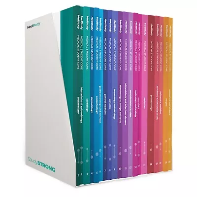 MedStudy Medical Student Core Books 1-20 (Complete Set) • $250