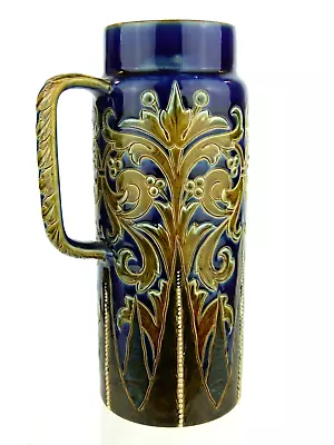 £275 • Buy A Tall & Dramatic Doulton Lambeth Pitcher By Eliza Simmance. C1895