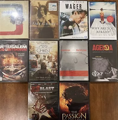 Christian Movies And Music DVD Lot #110 - DJ Liquidation • $14.99