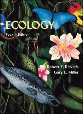 Ecology - Hardcover By Robert E Ricklefs - ACCEPTABLE • $8.17