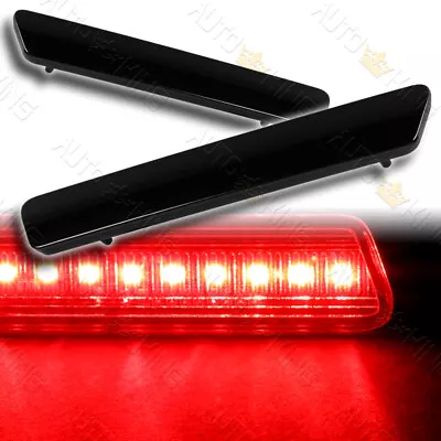 Fit 99-04 Ford Mustang Smoked Lens Led Rear Bumper Side Marker Reflector Lights • $17.24