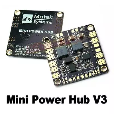 Mini Power Hub Distribution Board V3 PDB BEC 5V 12V For QAV210 QAV250 FPV Drone • $5.99