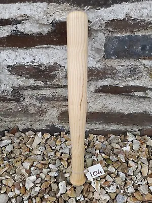 £11.99 • Buy PREMIUM QUALITY ROUNDERS BAT (adult)  Craftsman Made From Fine Ash Timber. #104