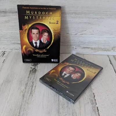 Murdoch Mysteries Complete 2nd Second Season 2 Two ~ SEALED ~ 4 DISC DVD Acorn • $7.49