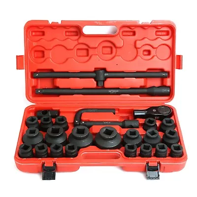 3/4  Dr Metric Impact Socket Set 27 PCS 21 Mm To 65 Mm Shallow Socket Set • $123.33