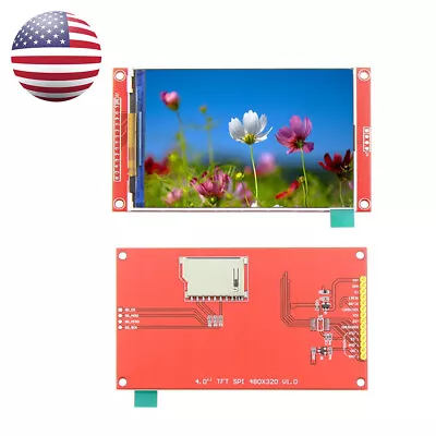 4.0   TFT LCD Screen Display Module ST7796S Board SPI Interface 480*320 Pixel US • $22.99