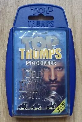 Top Trumps Special LOTR Lord Of The Rings Return Of The Ring Gollum Sealed New • £7.99