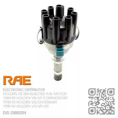 $221.50 • Buy Rae Electronic Distributor V8 304 Injected 5.0l Motor [holden Vn-vp Commodore]