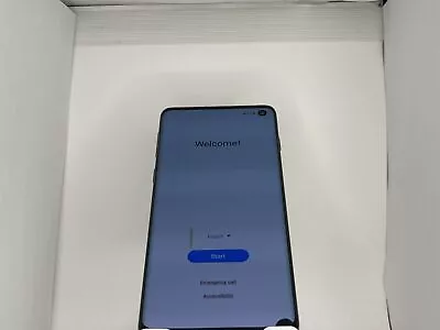 Samsung Galaxy S10 - SM-G973U - 128GB - Black (Unlocked) (s08544) • $63.06