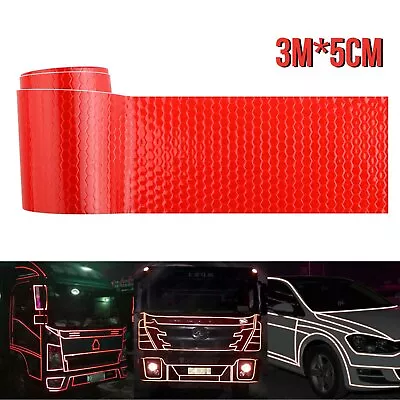 3M Reflective Safety Sticker Reflector Tape Car Night Traffic Safety Warning USA • $7.99