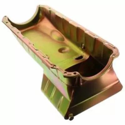 Milodon 30970 Oil Pan Steel Gold Iridite 6 Qt. For Chevy Big Block Mark IV • $442.95