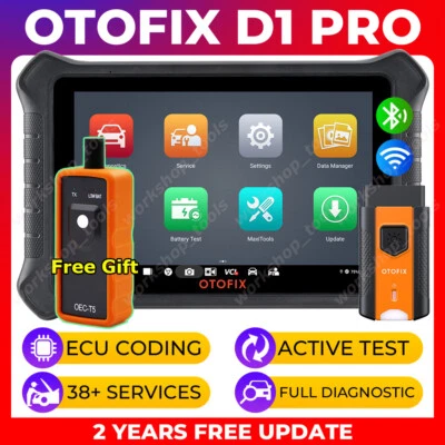 $709 • Buy OTOFIX D1 PRO Auto Bidirectional Full System Car Diagnostic Scanner KEY Coding