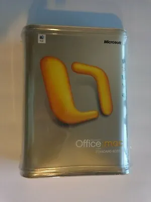Microsoft Office 2004 For Mac Standard (UNOPENED FACTORY SEALED) • $59.99