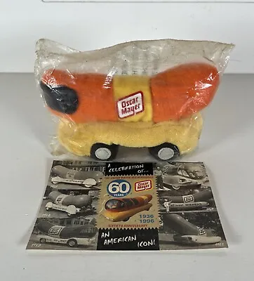 NEW! Vintage Oscar Mayer Meyer Wiener Mobile Beanbag Plush Toy Just Whistle • $12