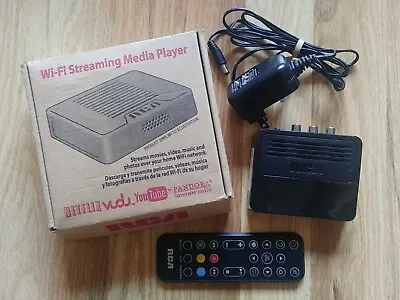 Complete RCA Wi-Fi Streaming Media Player DSB772WE With Remote • $12