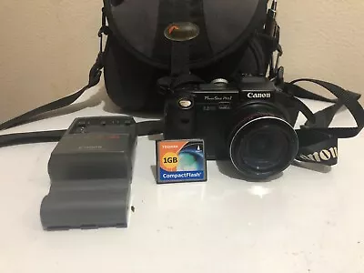 Canon PowerShot Pro 1 8.0MP Digital Camera - Black And More Excellent Condition • $119