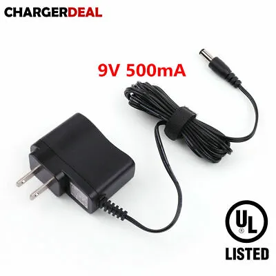 9V 500mA AC/DC Power Adapter Charger For Electronic Keyboard D’Addario PW-CT-9V • $7.59