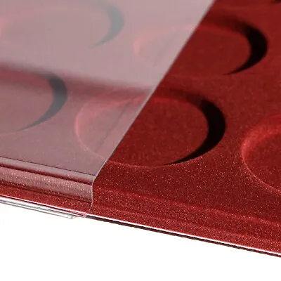 New SCHULZ Collection Red COIN TRAY - 24 Circle Compartments ø45mm /// PO24 • £28.97