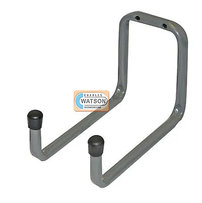Double Storage Hook Ladder For Bikes Garage Shed - Wall Mounted 180mm  • £9.13