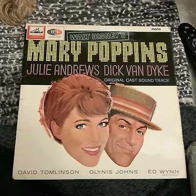 Walt Disney's Mary Poppins Soundtrack - 12  Vinyl LP Album • £5