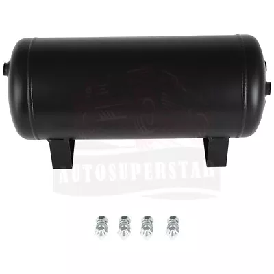 200PSI 8L 2Gallon Air Tank Horns Compressor Air Ride Suspension For Train Black • $53.99