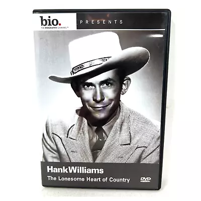 Hank Williams The Lonesome Heart Of Country (DVD 2008) Biography Good Condition • $18.47