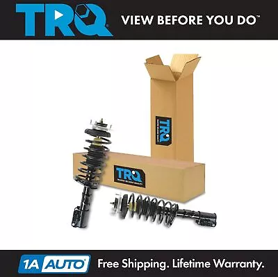 TRQ Complete Loaded Front Shock Strut Spring Assembly Pair 2pc For 850 C70 S70 • $204.95