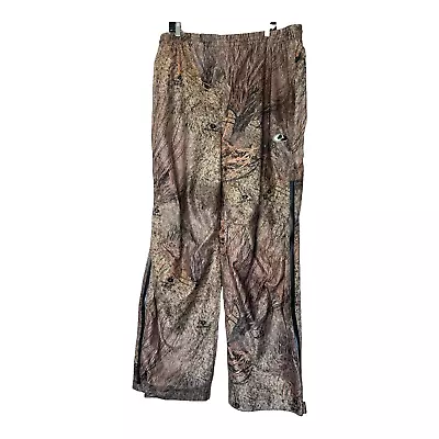 Mossy Oak Brush Camo Hunting Pant  Mens Large Explorer Midweight Cargo NEW • $36.99