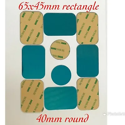 1 X Large Thin Rectangle Replacement Plate For Magnetic Phone Holder • £1.75