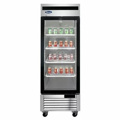 Atosa USA MCF8701GR 27  One Section Glass Door Freezer Merchandiser Stainles... • $3042