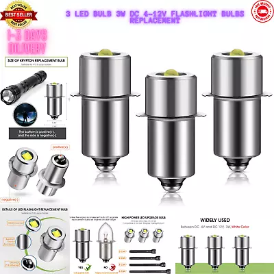 3 Count Maglite 300L Led Bulb 3 4 5 6 Cell C D Flashlight Upgrade Replacement • $14.15