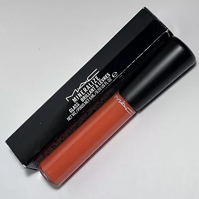 BNIB MAC *PRECIOUS FRUIT* Mineralize Glass Lipglass ~ Light Warm Coral Cream • $18