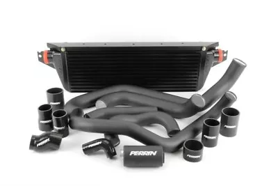 Perrin FMIC Black Boost Tubes W/ Black Silicone For 02-07 WRX/STi • $940.10