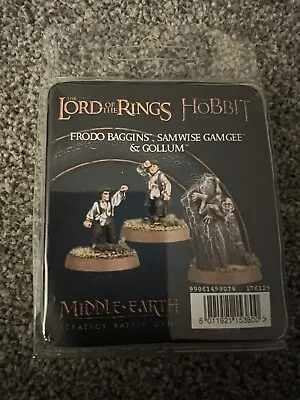 Games Workshop Lord Of The Rings Frodo Sam And Gollum NIB • £20