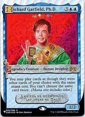 Richard Garfield PH.D Magic The Gathering The List Foil Light Play • $18