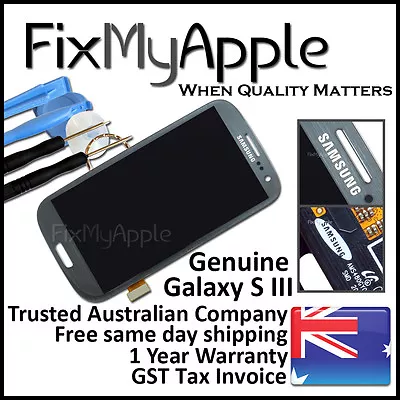 Samsung Galaxy S III S3 I9305 4G LTE Grey LCD Touch Screen Digitizer Assembly • $59.95