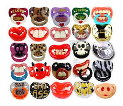 **NEW** BILLY BOB Pacifier Soother Dummy   **30 Designs** • £7.49