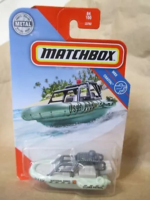 Matchbox National Parks Sea Spy Boat Light Green  1:64  Diecast • $5.10