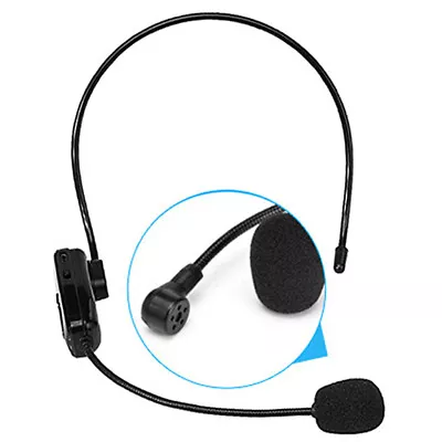 10x Practical Small Black Microphone Headset Windscreen Sponge Foam Mic Cover • $7.40