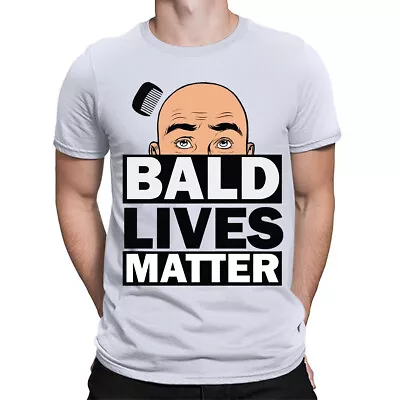 Bald Lives Matter Baldi Funny T-shirt Gift Dad Father Birthday Present Tee #V#FD • £9.99