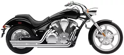 Cobra Exhaust Speedster Chrome Slashdown Honda VTX1300C 1832 08-2515 1810-1915 • $770.05