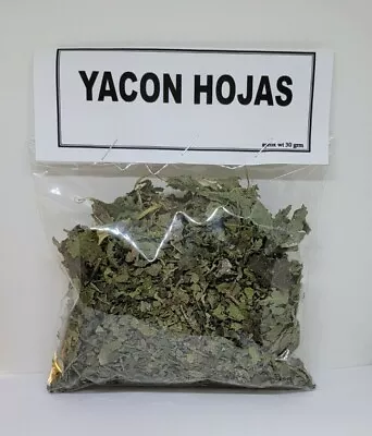 Yacon Leaves 30gr Natural Blood Sugar Regulator/yacon Hojas Regulador Del Azucar • $11.99