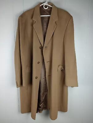 Vintage Cashmere Coat England Fully Lined Coat Made By Strathmore  • $90