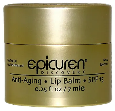 Epicuren Anti-Aging Lip Balm SPF 15 POT - NEW FRESH AUTHENTIC • $15.21