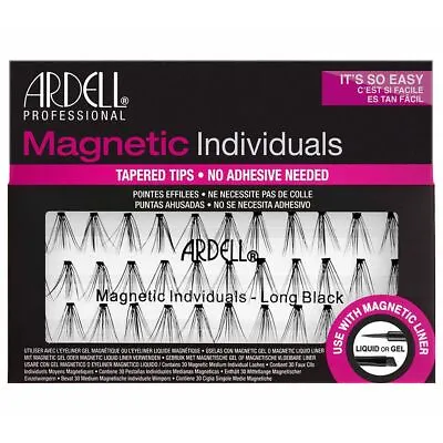 £9.99 • Buy Ardell Lashes Magnetic Individuals - Long - Tapered Tips False Eyelashes