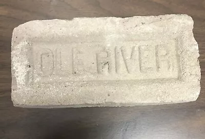 Reclaimed Brick Antique Vintage I Believe Manufactured In Louisiana Ole River • $9.99