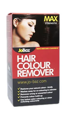 Hair Colour Remover Extra Strength JoBaz Max Hair Dye Stripper No Bleach  • £11.48