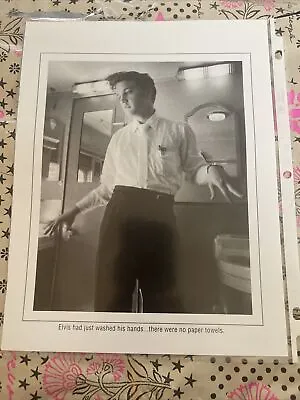 Amazing Young Elvis Presley Press Promo 8x10 Photo '56 Alfred Wertheimer Photo • $12.99